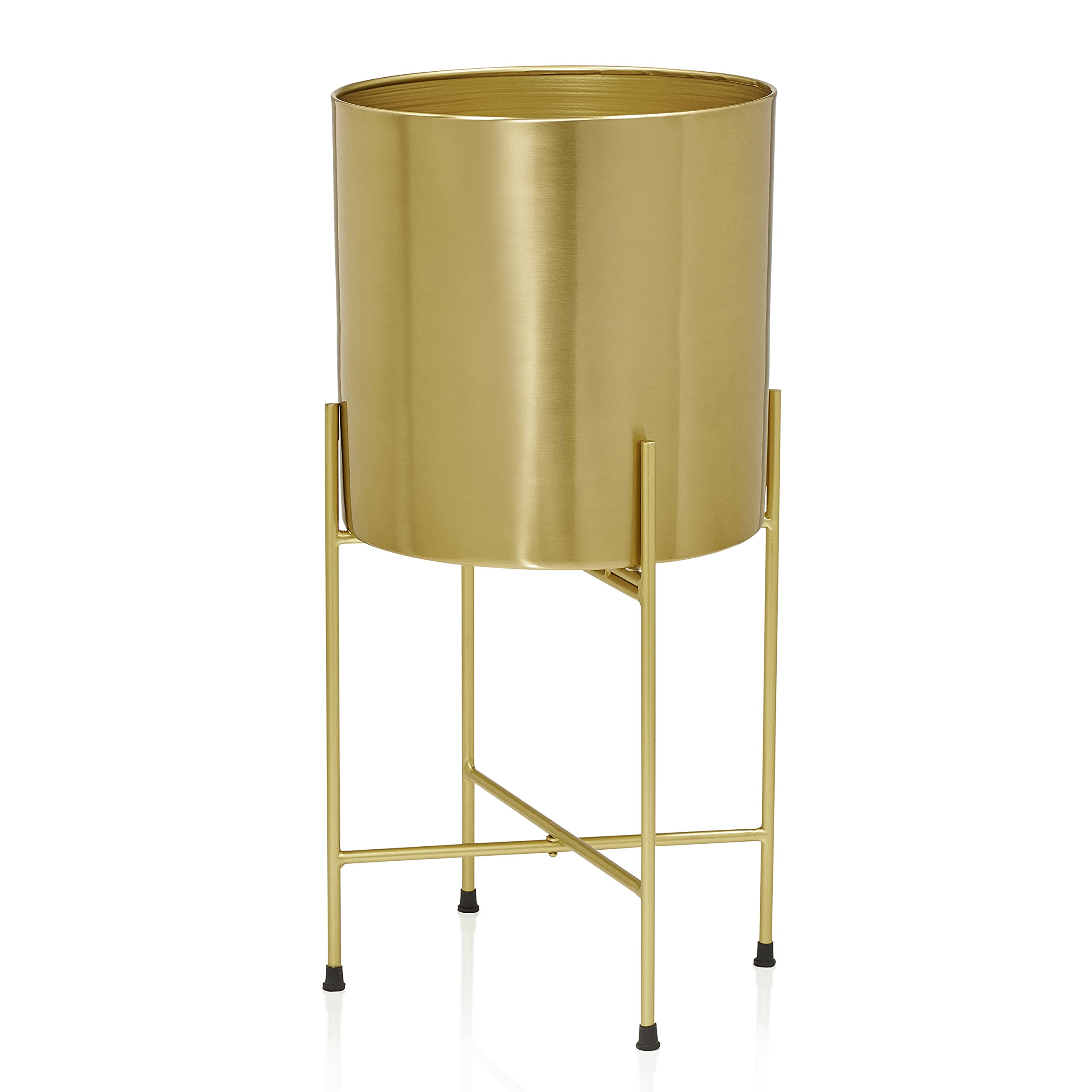 Amazon.com : kimisty 10 Inch Large Brass Gold Planter with